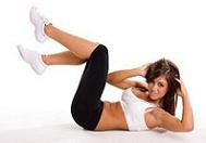 doing crunches to burn stomach fat